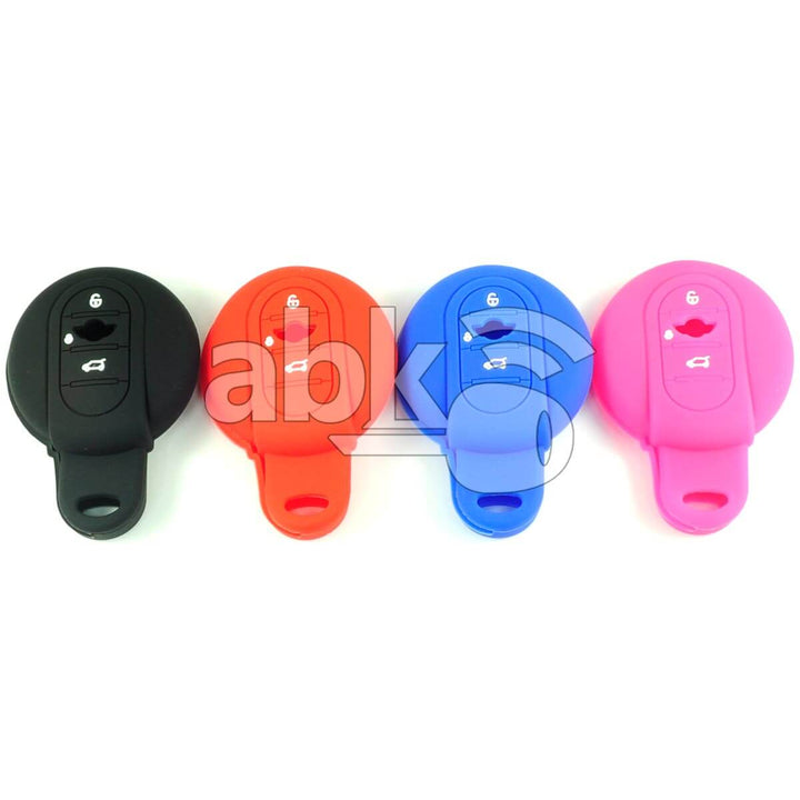 Mini Cooper Silicone Remote Covers 3Buttons - ABK-2500-MINI-SMART-MID3B - ABKEYS.COM