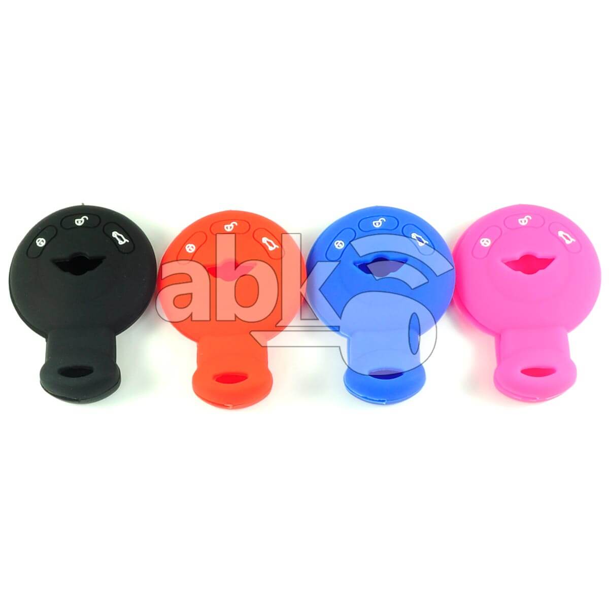 Mini Cooper Silicone Remote Covers 3Buttons - ABK-2500-MINI-SMART-OLD3B - ABKEYS.COM