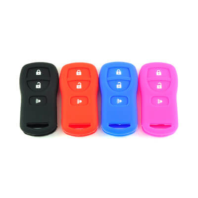Coques en Silicone pour Télécommandes Nissan, 3Boutons