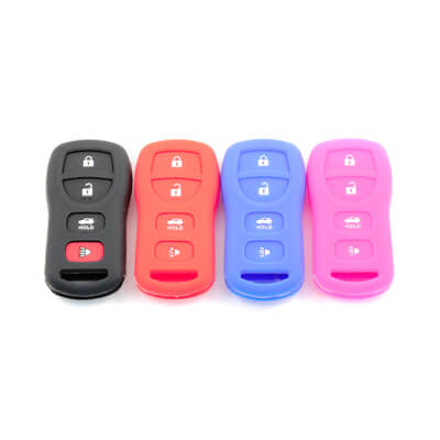 Nissan Housses en Silicone pour Télécommande, 4Boutons