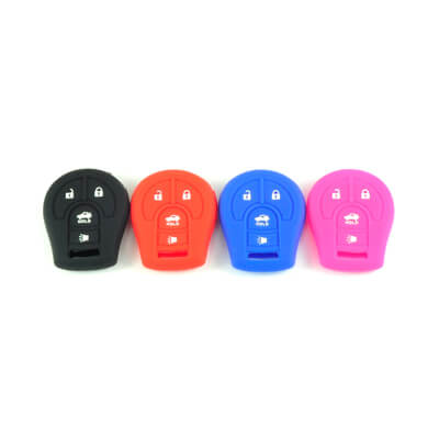 Coques en Silicone pour Télécommandes Nissan, 4Boutons