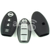 Nissan Silicone Remote Covers 2Buttons - ABK-2500-NIS-SMART2B - ABKEYS.COM