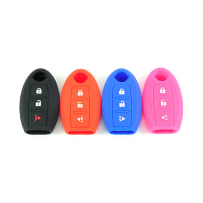 Coques en Silicone pour Télécommandes Nissan, 3Boutons