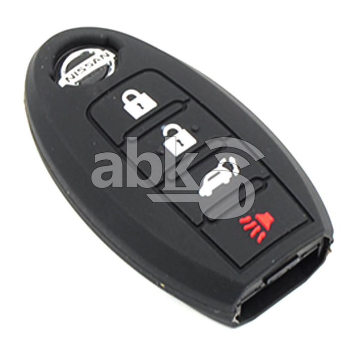 Nissan Silicone Remote Covers 4Buttons - ABK-2500-NIS-SMART4B - ABKEYS.COM
