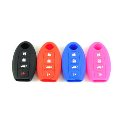Nissan Silicone Remote Covers 4Buttons - ABK-2500-NIS-SMART4B - ABKEYS.COM