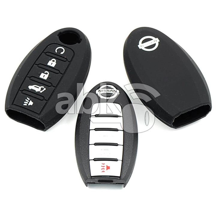Nissan Silicone Remote Covers 5Buttons - ABK-2500-NIS-SMART5B - ABKEYS.COM
