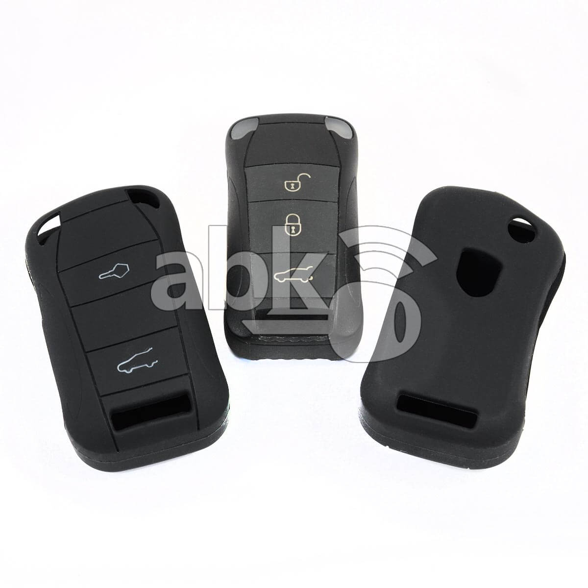 Porsche Silicone Remote Covers 2Buttons - ABK-2500-POR-FLIP2B - ABKEYS.COM
