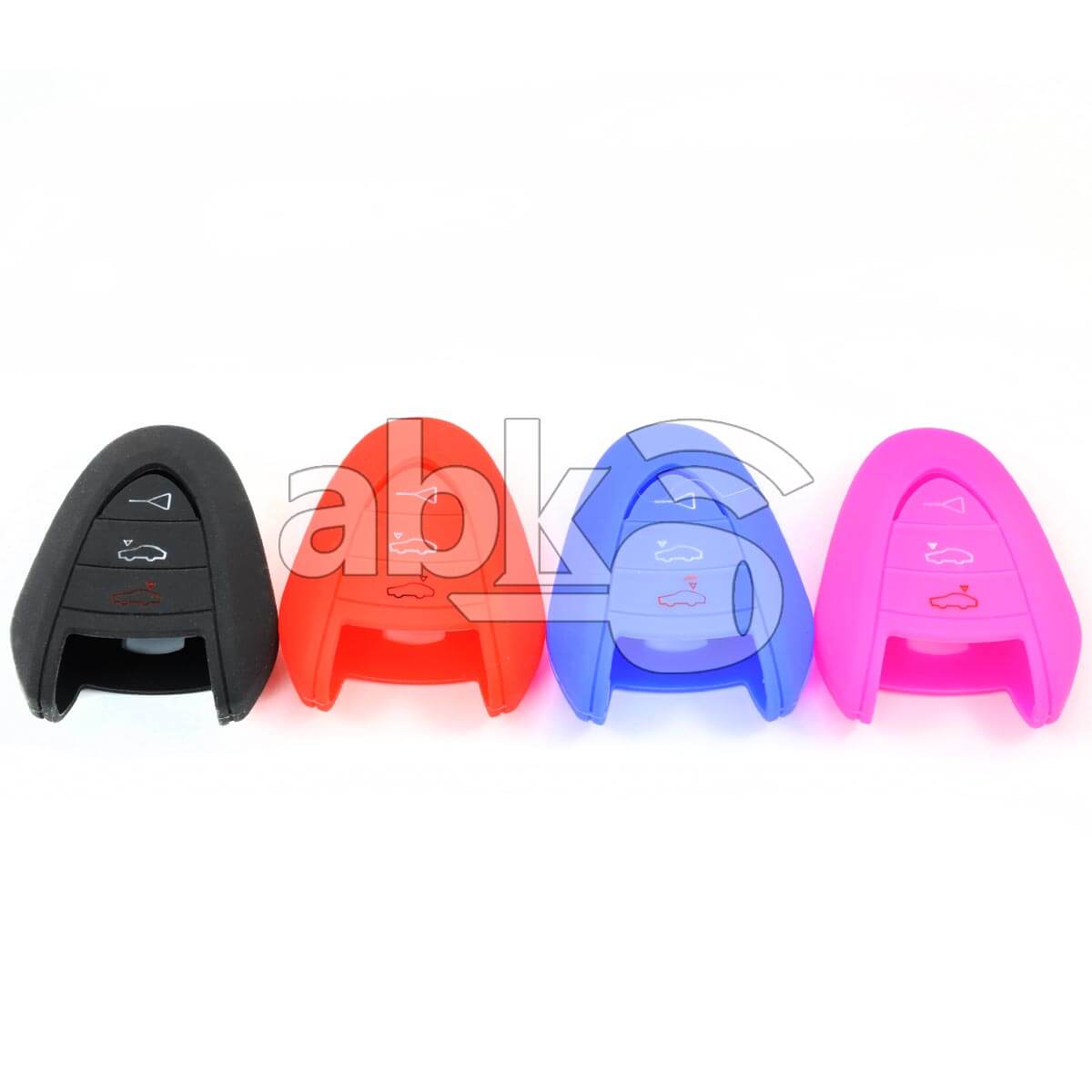 Porsche Silicone Remote Covers 3Buttons - ABK-2500-POR-REM3B - ABKEYS.COM