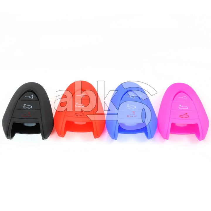 Porsche Silicone Remote Covers 3Buttons - ABK-2500-POR-REM3B - ABKEYS.COM