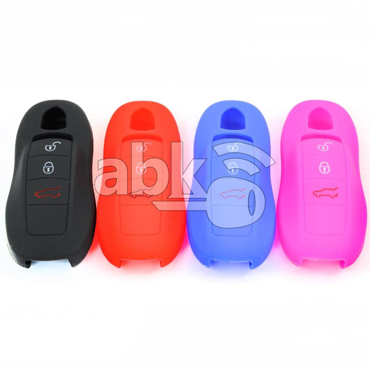 Porsche Silicone Remote Covers 3Buttons - ABK-2500-POR-SMART3B-2 - ABKEYS.COM