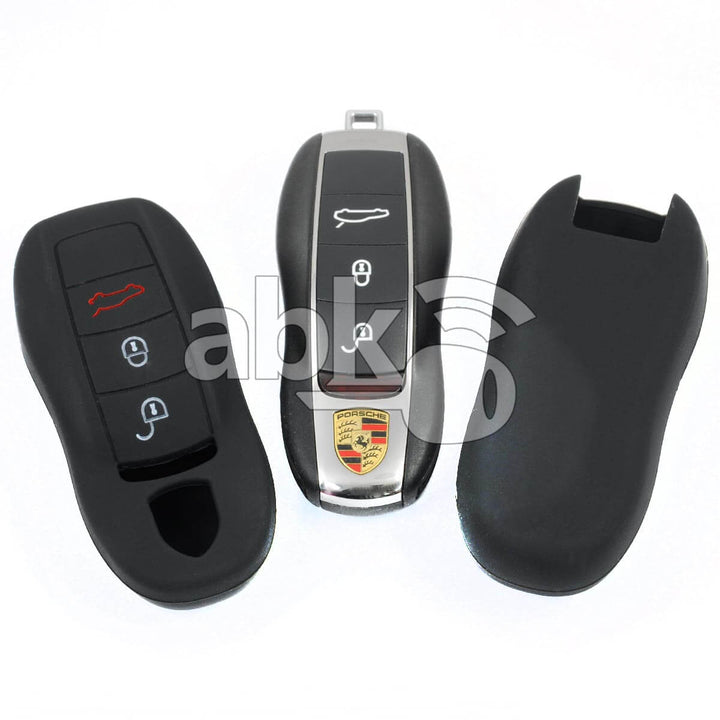 Porsche Silicone Remote Covers 3Buttons - ABK-2500-POR-SMART3B-2 - ABKEYS.COM