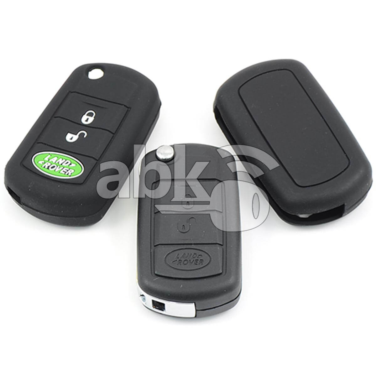 Range Rover Silicone Remote Covers 3Buttons - ABK-2500-RAN-FLIP3B - ABKEYS.COM