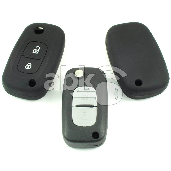 Renu Silicone Remote Covers 2Buttons - ABK-2500-REN-FLIP-MID2B - ABKEYS.COM