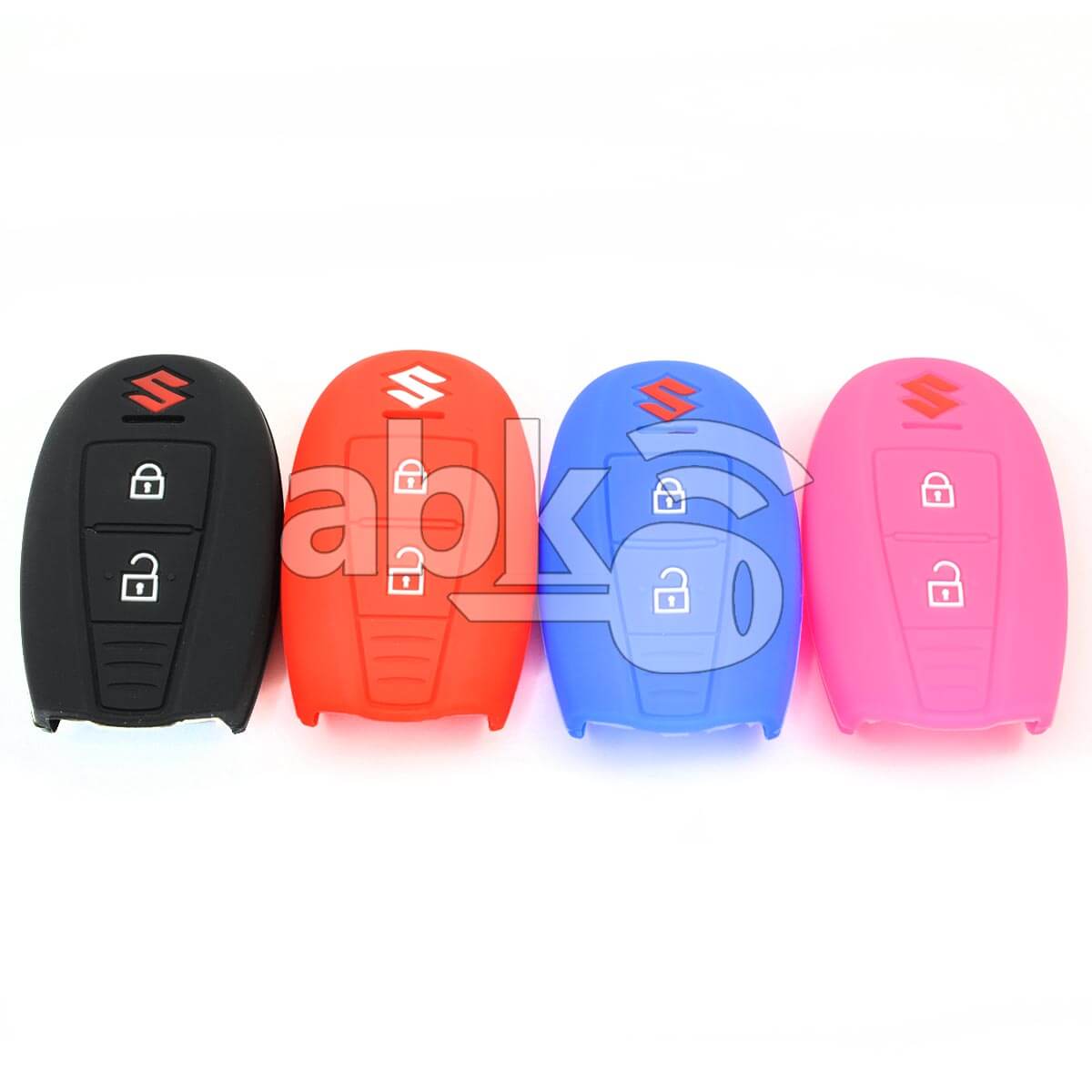 Suzuki Silicone Remote Covers 2Buttons - ABK-2500-SUZ-SMART-NEW2B - ABKEYS.COM