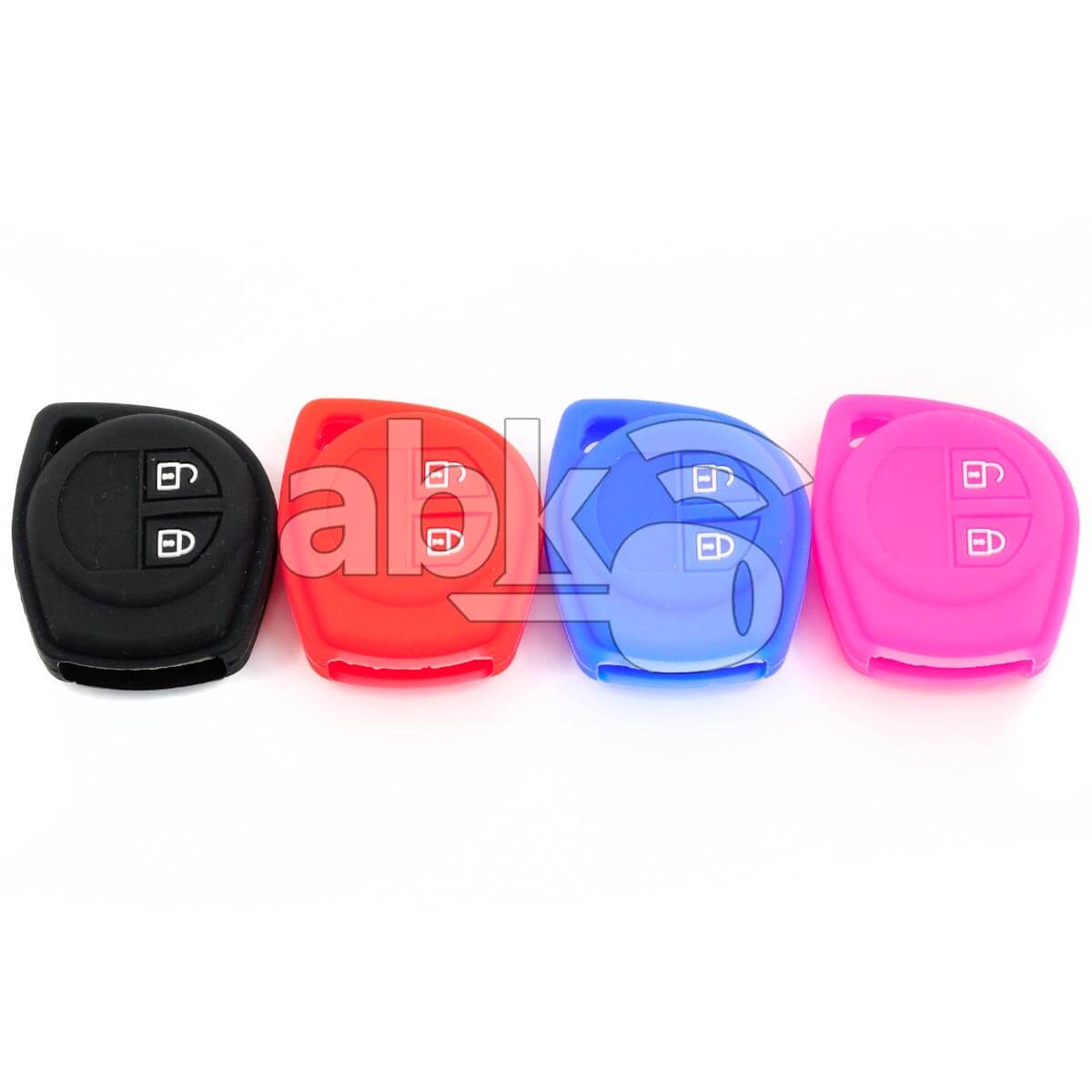Suzuki Silicone Remote Covers 2Buttons - ABK-2500-SUZ2B - ABKEYS.COM