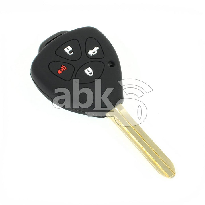 Toyota Silicone Remote Covers 4Buttons - ABK-2500-TOY-MID4B - ABKEYS.COM
