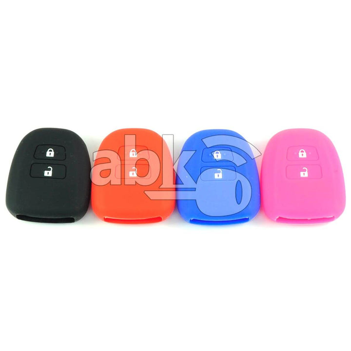 Toyota Silicone Remote Covers 2Buttons - ABK-2500-TOY-NEW2B - ABKEYS.COM
