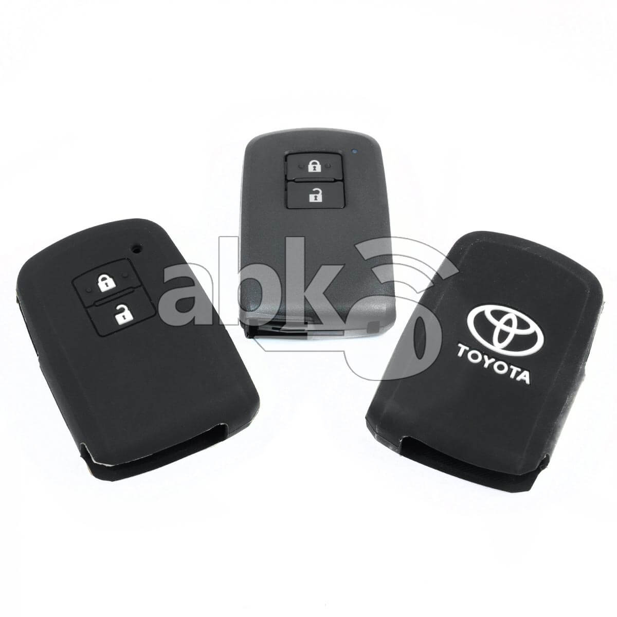 Toyota Silicone Remote Covers 2Buttons - ABK-2500-TOY-SMART-MID2B - ABKEYS.COM