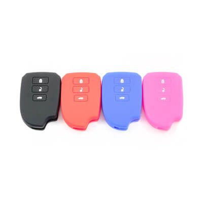 Toyota Silicone Remote Covers 3Buttons - ABK-2500-TOY-SMART-MID3B-2 - ABKEYS.COM