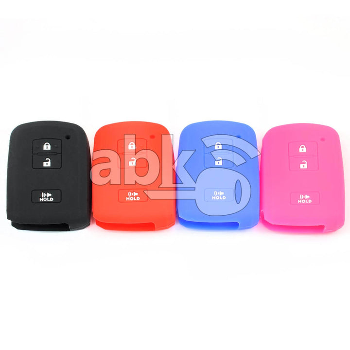 Toyota Silicone Remote Covers 3Buttons - ABK-2500-TOY-SMART-MID3B - ABKEYS.COM