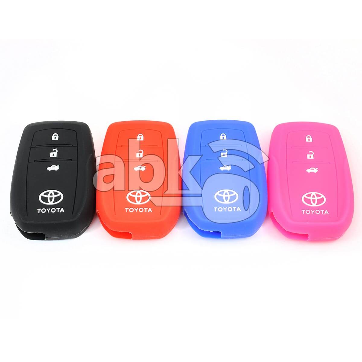 Toyota Silicone Remote Covers 3Buttons - ABK-2500-TOY-SMART-NEW3B - ABKEYS.COM