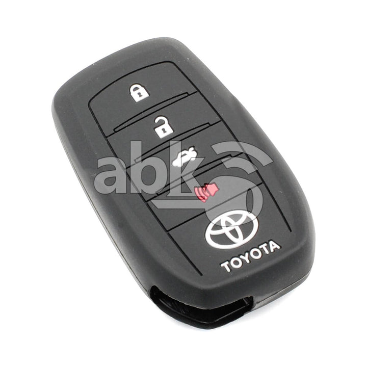 Toyota Silicone Remote Covers 4Buttons - ABK-2500-TOY-SMART-NEW4B - ABKEYS.COM