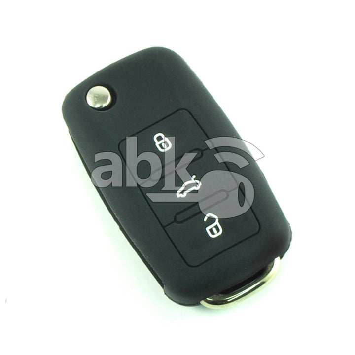 Volkswagen Silicone Remote Covers 3Buttons - ABK-2500-VW-FLIP-OLD-3 - ABKEYS.COM