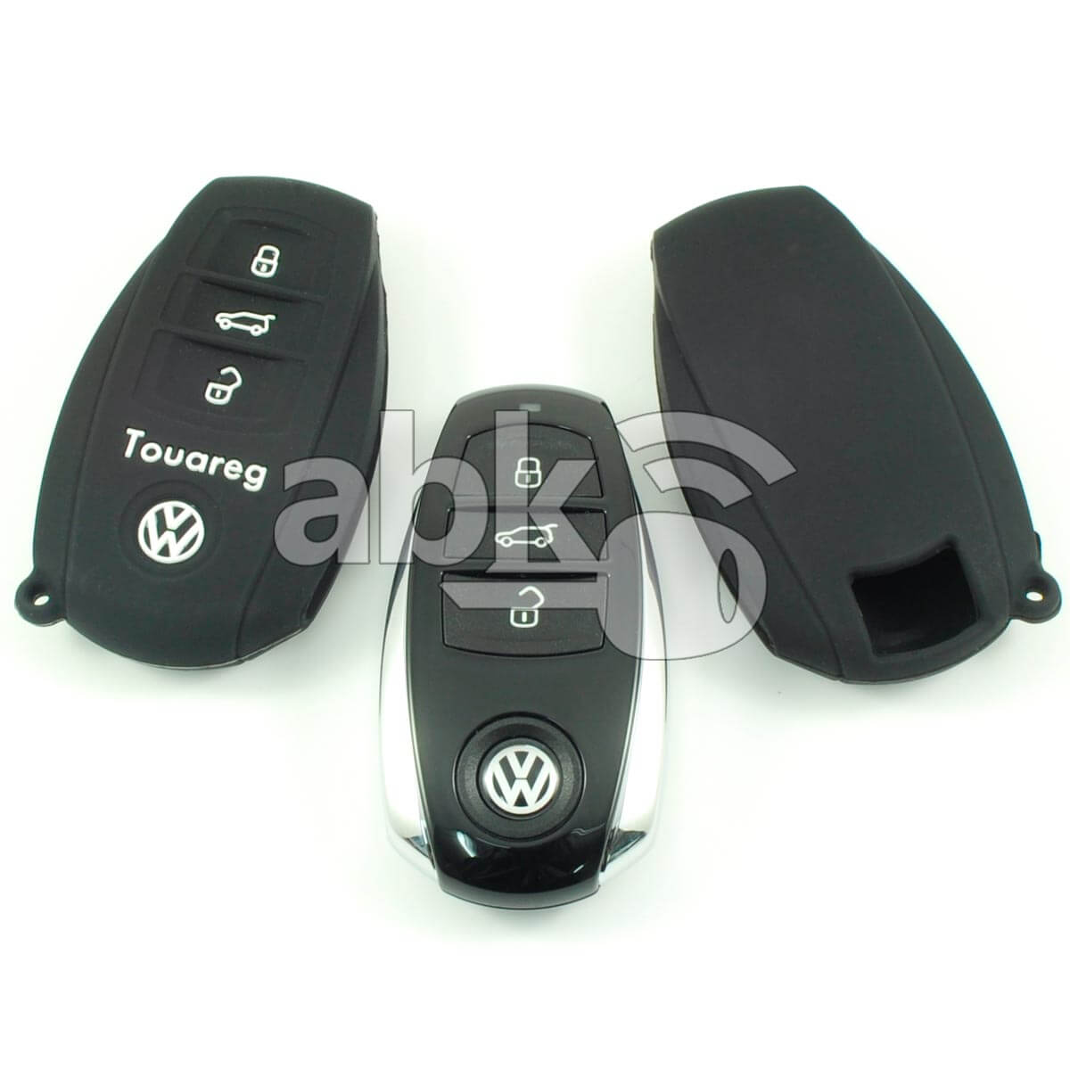 Volkswagen Silicone Remote Covers 3Buttons - ABK-2500-VW-SMART-MID3B - ABKEYS.COM