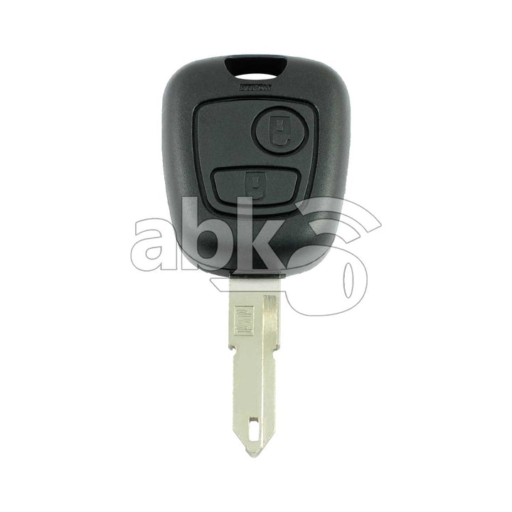 Citroen 2002+ Key Head Remote Cover 2Buttons NE72 - ABK-2504 - ABKEYS.COM
