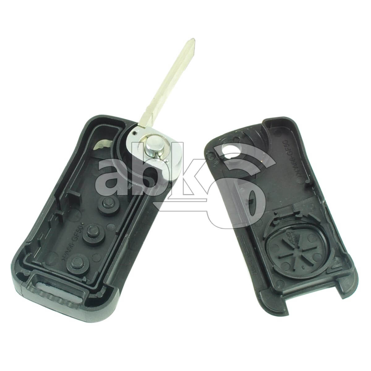 Porsche Cayenne 2003+ Flip Remote Cover 3Buttons HU66 - ABK-2512 - ABKEYS.COM