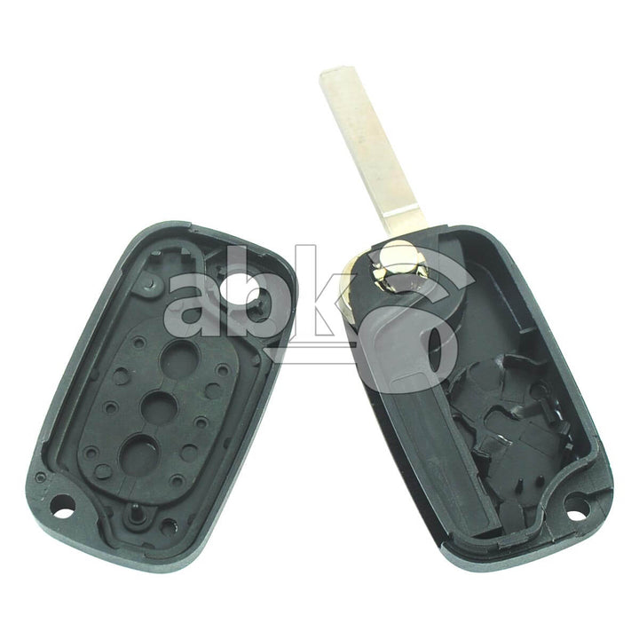 Renu 2007+ Flip Remote Cover 3Buttons VA2 - ABK-2515 - ABKEYS.COM