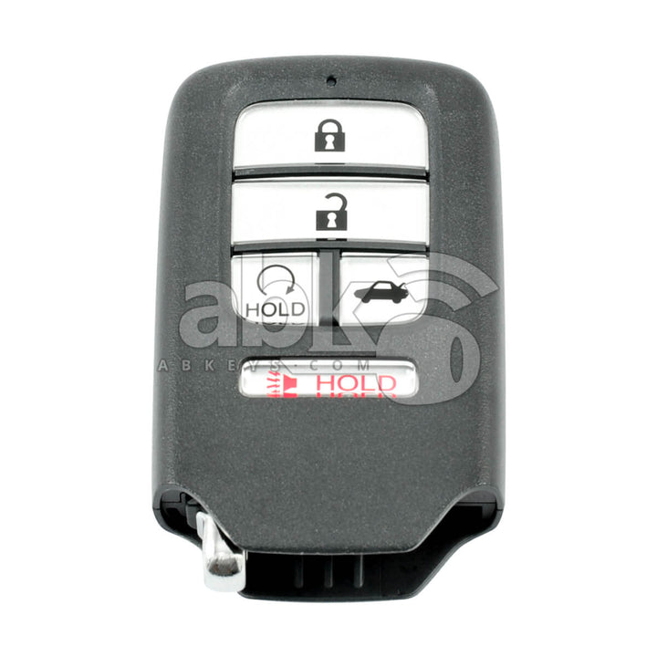 Honda Civic 2016+ Smart Key 5Buttons 72147-TBA-A11 72147-TBA-A12 433MHz KR5V2X - ABK-2517 -