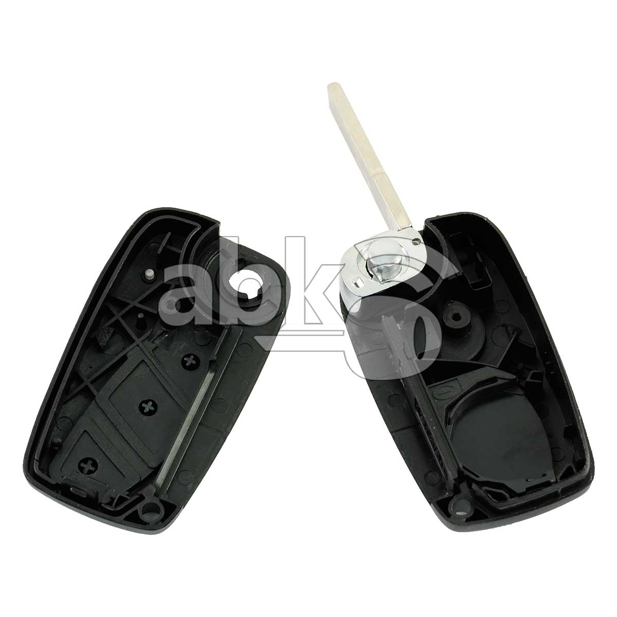 Fiat 2006+ Flip Remote Cover 3Buttons SIP22 - ABK-2520 - ABKEYS.COM