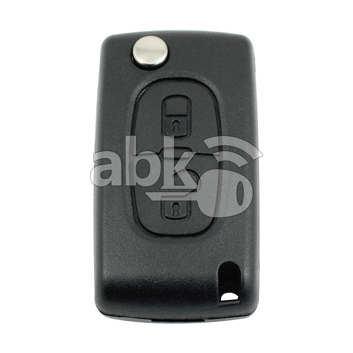 Peugeot 2003+ Flip Remote Cover 2Buttons CE0523 VA2 - ABK-2524 - ABKEYS.COM