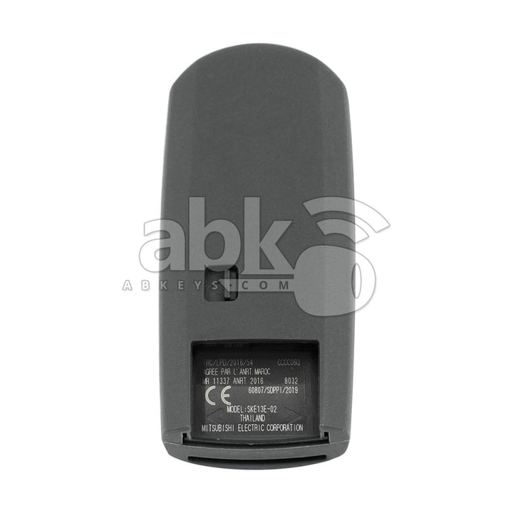 Genuine Mazda Smart Key 2Buttons DH3T-67-5RY 433MHz SKE13E-02 - ABK-2537 - ABKEYS.COM