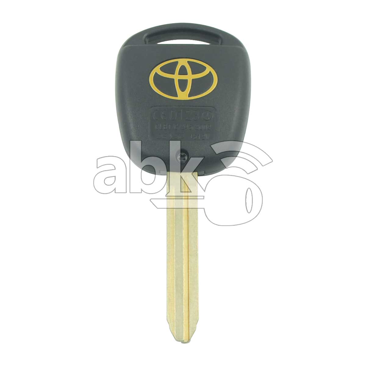 Toyota 1998+ Key Head Remote Cover 2Buttons TOY43 - ABK-2591 - ABKEYS.COM