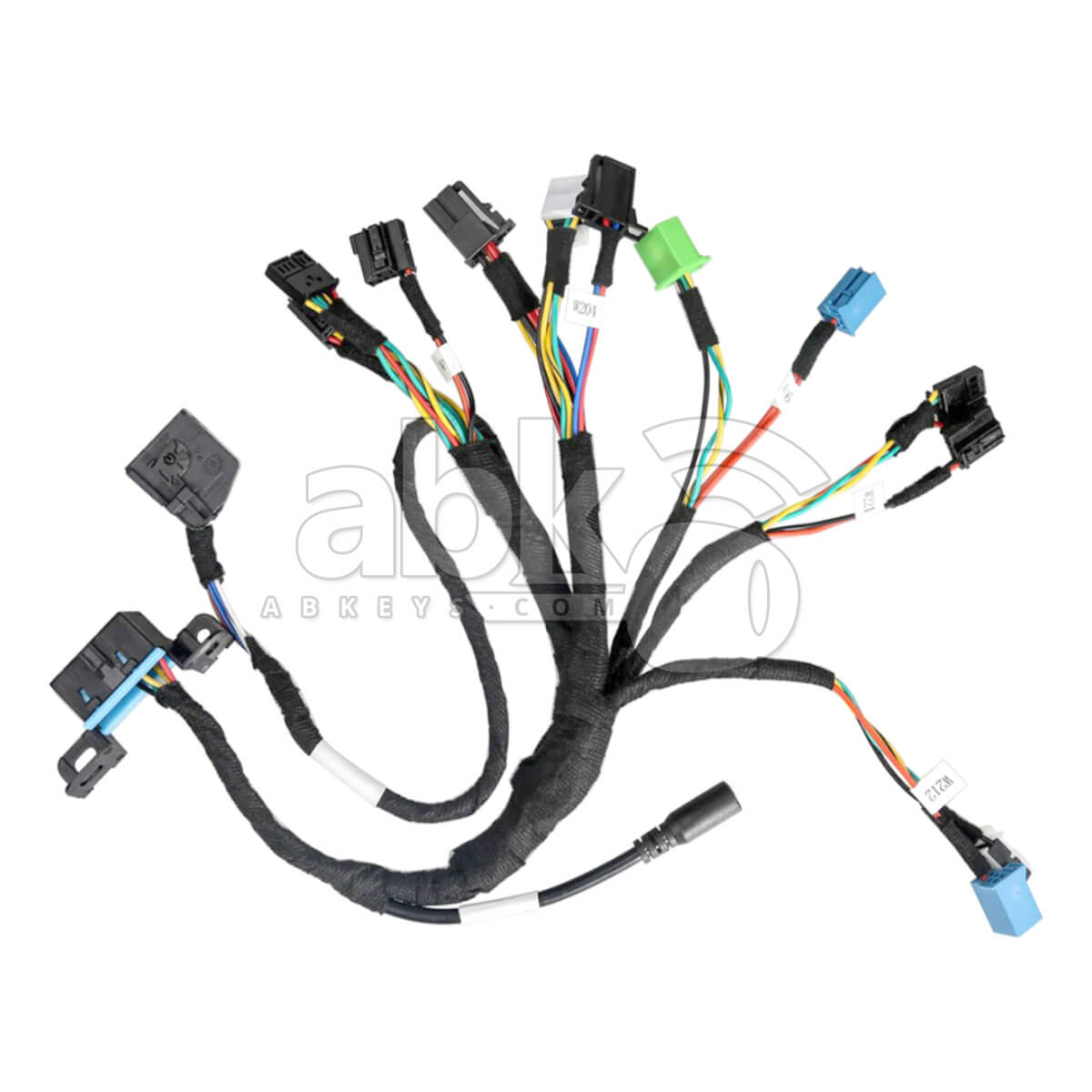 Mercedes Benz W204 W212 W221 W164 W166 EIS / EZS Testing Cables 5 In 1 - ABK-2600 - ABKEYS.COM