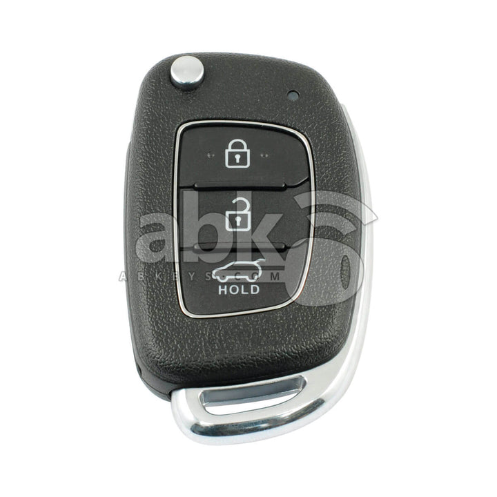 Genuine Hyundai Sonata 2017+ Flip Remote 3Buttons 95430-C1300 433MHz RKE-4F22 - ABK-2606 -