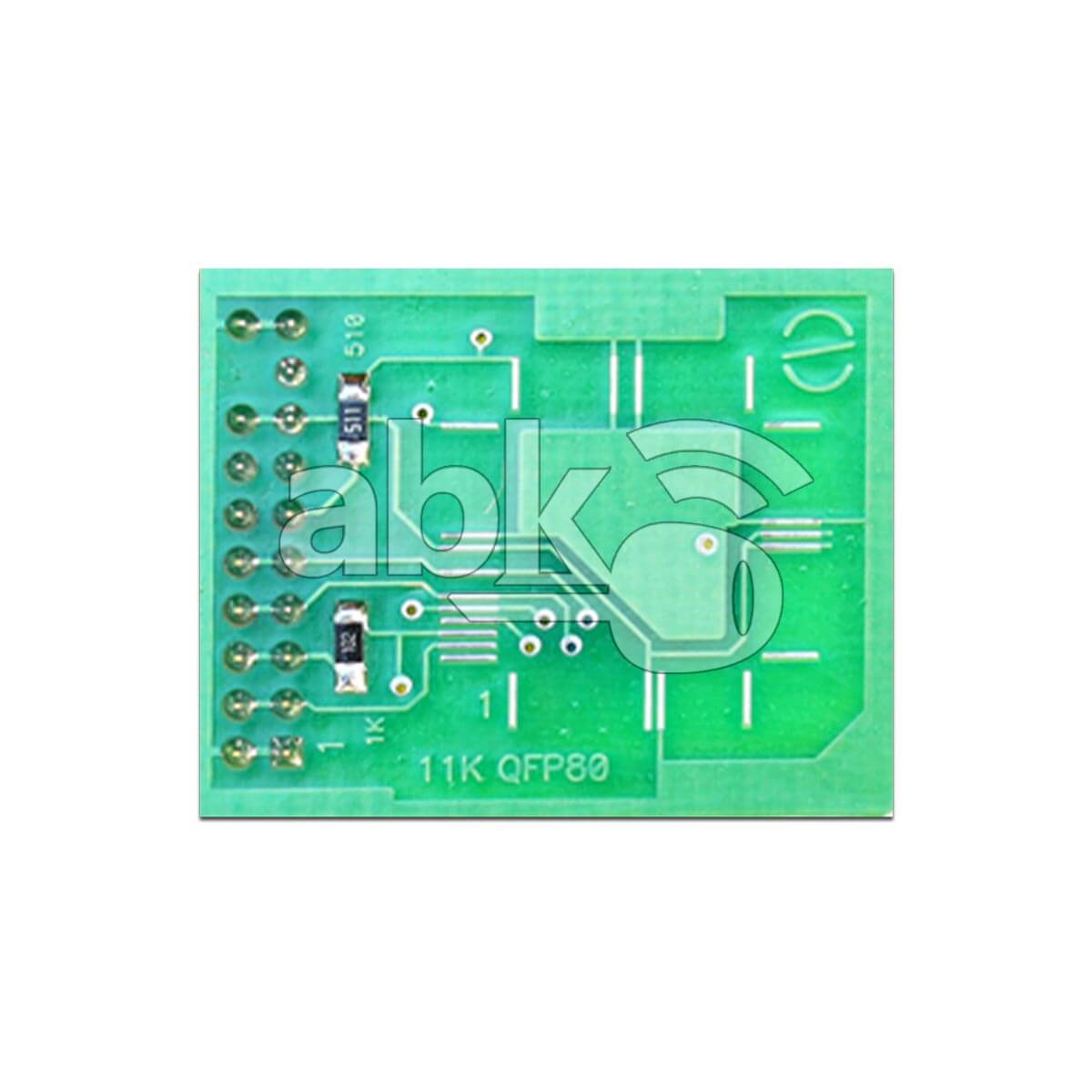 68HC11KA4 PLCC68 Adapter For Orange 5 Programmer   ABK 2609 68HC11KA4 PLCC68   ABKEYS