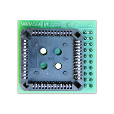 908AS60 PLCC52 Adapter For Orange 5 Programmer - ABK-2609-908AS60-PLCC52 - ABKEYS.COM
