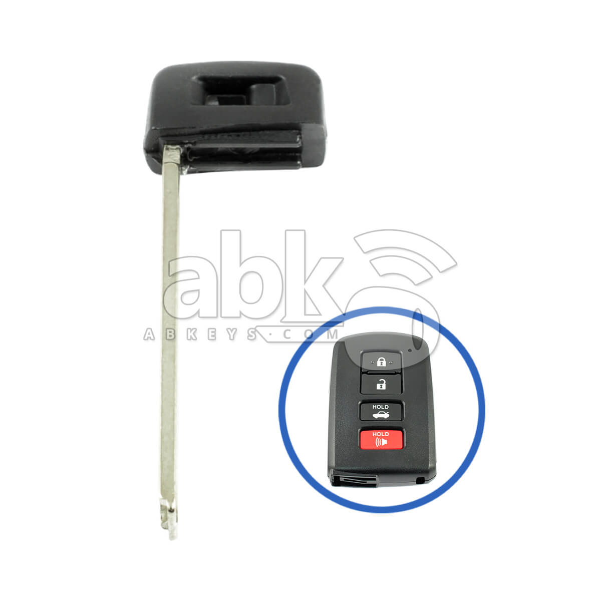 Toyota 2012+ Smart Key Blade 69515 33100 69515 06030 TOY48   ABK 2651   ABKEYS