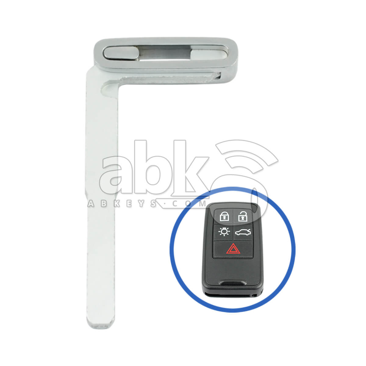 Volvo 2006+ Smart Key Blade 30699525 HU101   ABK 2652   ABKEYS
