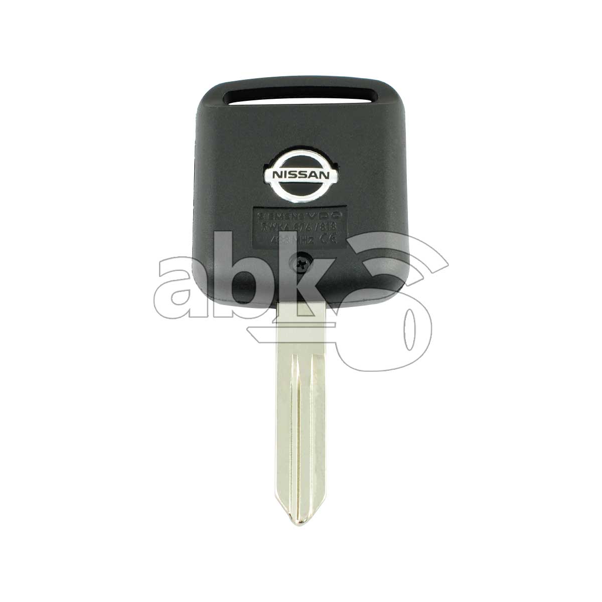 Nissan Qashqai Micra Navara 2003+ Key Head Remote 2Buttons 28268 AX61A 433MHz 5WK4 876 NSN14  