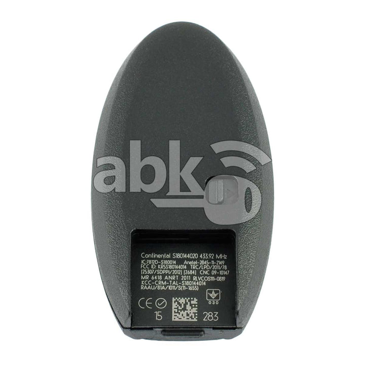 Genuine Nissan Altima 2013+ Smart Key 5Buttons 285E3-3TP5A 285E3-9HP5A 433MHz KR5S180144014 -
