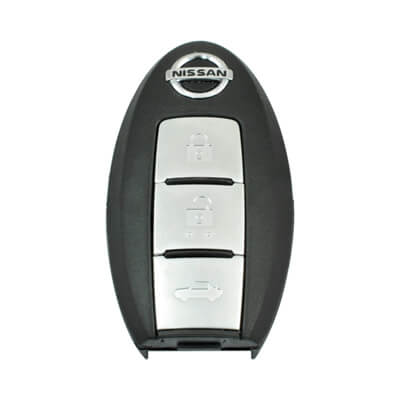 Nissan 2007-2016 Coque Clé Intelligente, 3Boutons Type Batterie Droite
