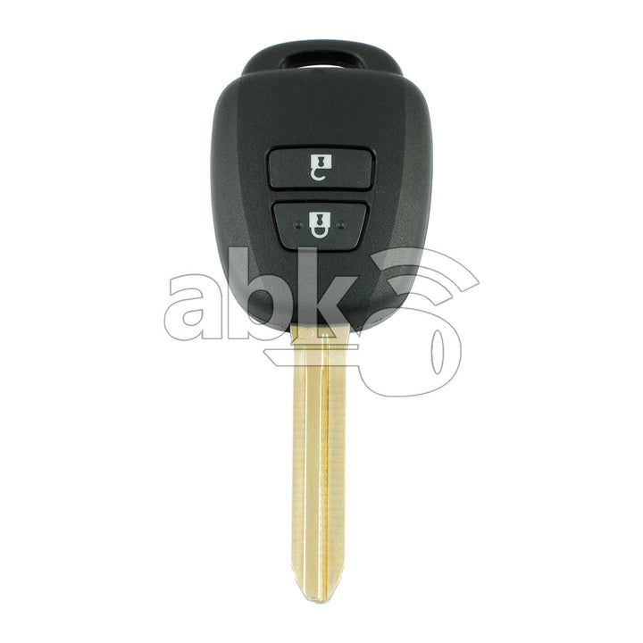 Genuine Toyota Yaris 2012+ Key Head Remote 2Buttons 89070-52F40 433MHz B51TA TOY43 - ABK-2727 -