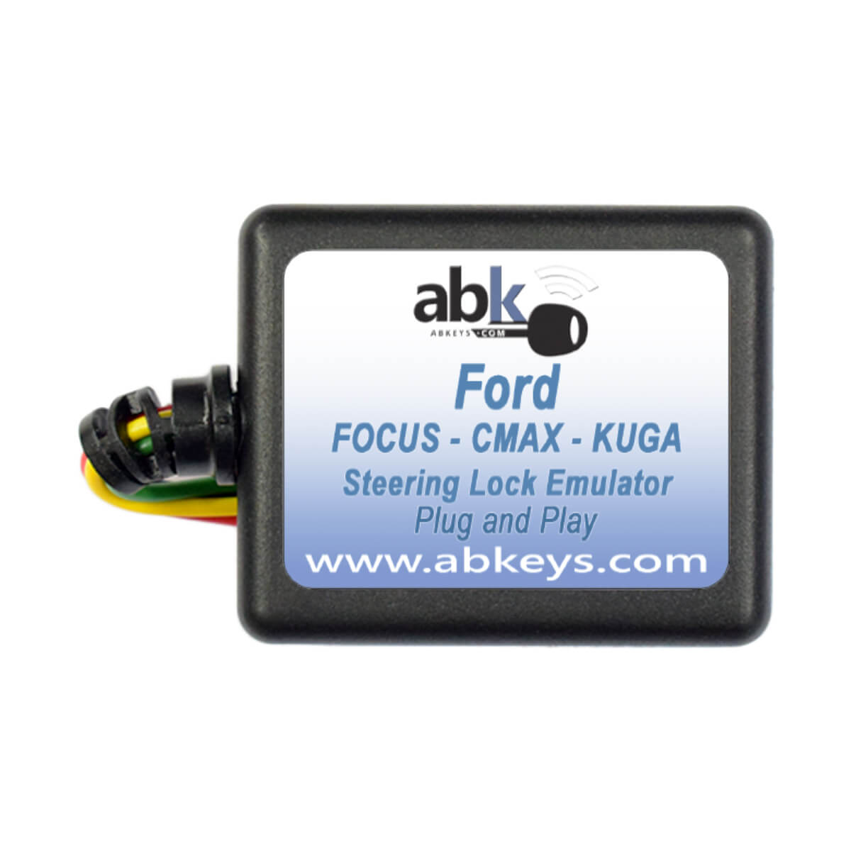 Ford Steering Lock Emulator For Focus Kuga C Max 2003+ Plug & Play   ABK 2735   ABKEYS