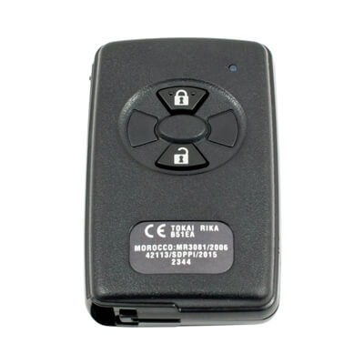Оригинальный Смарт-Ключ Toyota Corolla, Auris, RAV4, Yaris 2006+ 2Кнопки 89904-42050 89904-52072 433MHz, B51EA P1 D4