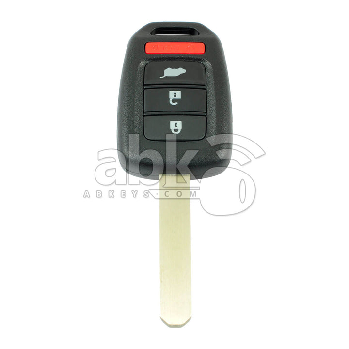 Genuine Honda CR-V HR-V 2015+ Key Head Remote 4Buttons 35118-T0A-A30 314MHz MLBHLIK6-1T HON66 -