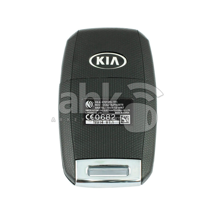 Genuine Kia Soul 2014+ Flip Remote 3Buttons 95430-B2200 433MHz OKA-870T - ABK-2783 - ABKEYS.COM